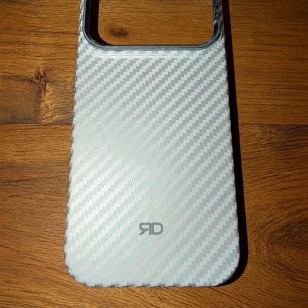 Reborn Device RD Carbon Fiber Case V4 (White) for iPhone 18 Pro